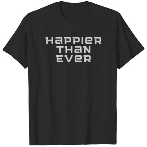 Billie Eilish Happier Than Ever Premium T Shirts Sold By Georgiamshop