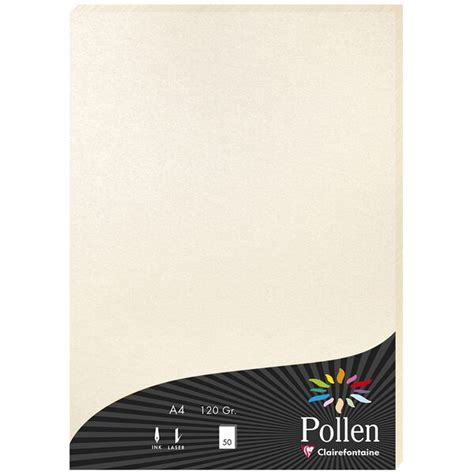 Pollen By Clairefontaine Papier Din A Perlmutt Elfenbein Chf