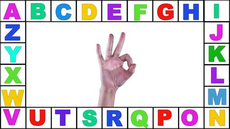 Learn Asl Alphabet Video Youtube