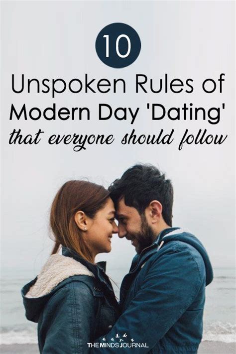 10 Unwritten Rules Of Modern Dating Dating Relationship Blogs