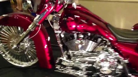 Lowrider Motorcycle at the Mesa Lowrider Show '13 by AZC3 - YouTube