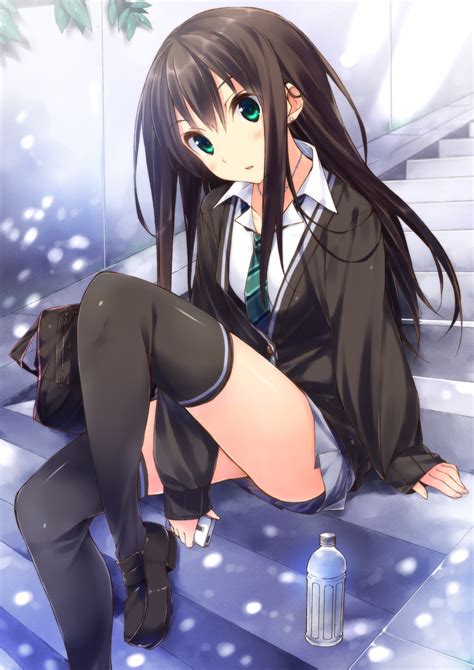 Long Hair Brunette Anime Anime Girls The Idolm Ster The Idolm Ster