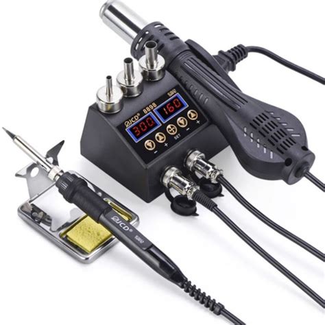 Jual 750W SMD Solder Ulang 2 In 1 Hot Air Solder Besi LCD Tampilan Digital Shopee Indonesia