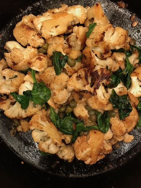 Brown Butter Roasted Cauliflower Recipes Sur Le Platsur Le Plat