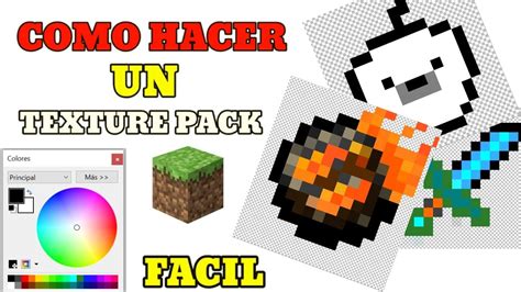 Como Hacer Tu Propio Texture Pack Tutorial Youtube