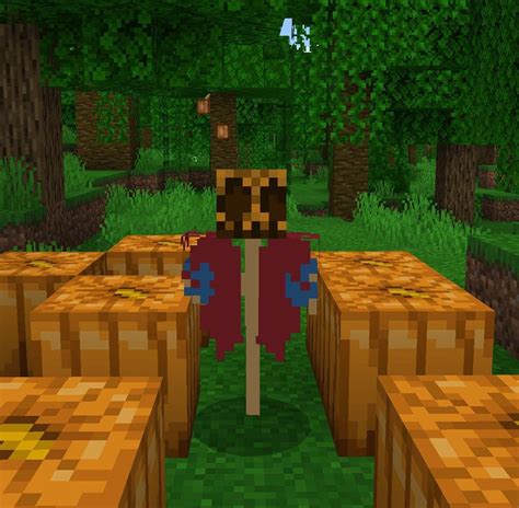 Halloween Scarecrow Skin Minecraft Skin For Bedrock And Java Etsy