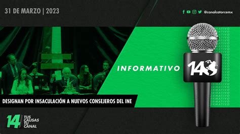 Informativo14 Designan por insaculación a nuevos consejeros del INE