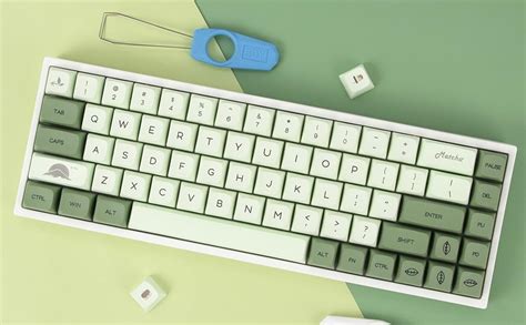 Mua Boyi Wk Matcha Green Mechanical Keyboard Hot Swap Bluetooth G Wired Type C Tri