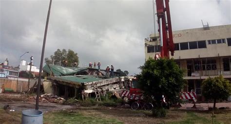 Sismo19S Comienza segunda etapa de demolición del colegio Rébsamen