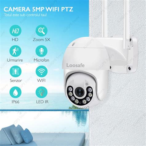 RESIGILAT Camera De Supraveghere WIFI Loosafe 60HS Pro 5MP Exterior