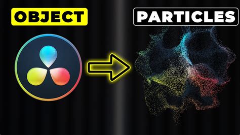 Turn Your Object Or Logo Into Particles In Davinci Resolve Youtube