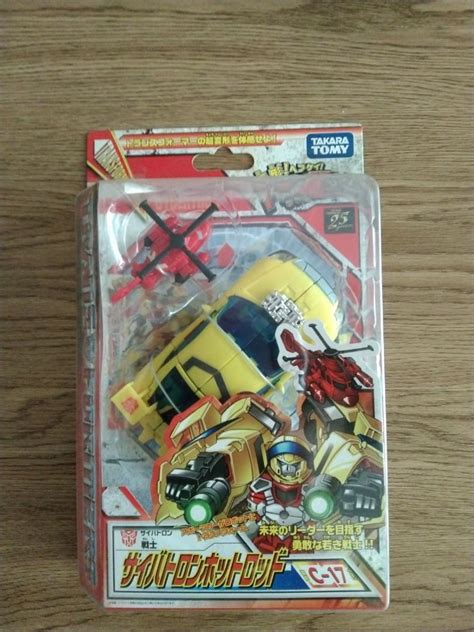 Transformers Henkei C Cybertron Hot Rod With Jolt Hobbies Toys Toys Games On Carousell