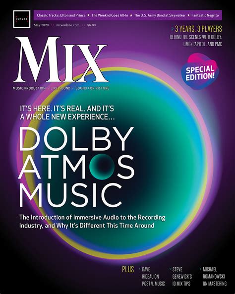 Mix Magazine Dedicates May Issue to Dolby Atmos Music - Dolby Professional