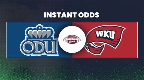 Famous Toastery Bowl Odds Western Kentucky Vs Old Dominion Lines