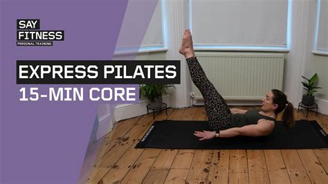 15 Min Express Pilates Core Workout I At Home Mat Pilates I No