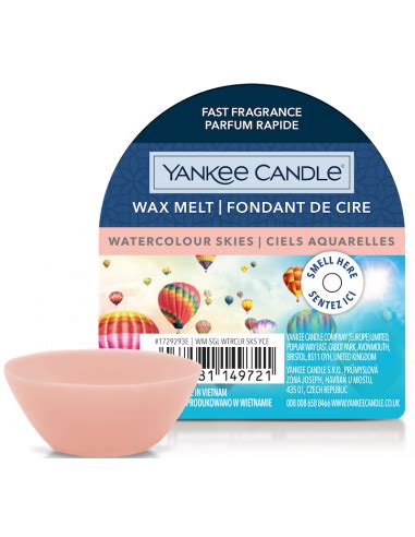 Ciels Aquarelles Fondant Yankee Candle Ma Jolie Bougie