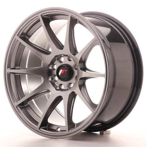 Japan Racing JR Wheels JR11 16x8 ET25 4x108 4x100 Hiper Black