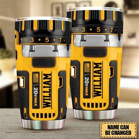 Power Tool Personalized Tumbler Facamart