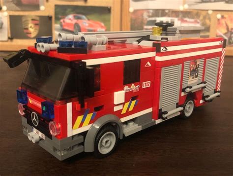 Lego fire truck moc – Artofit