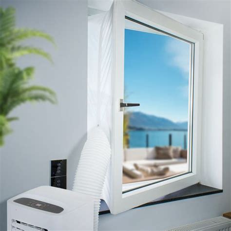 Sello De Ventana Blanco Para Aire Acondicionado Cm Ecd Germany Con