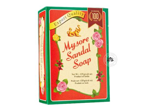 Mysore 125 G Sandal Soap Lotus Markt