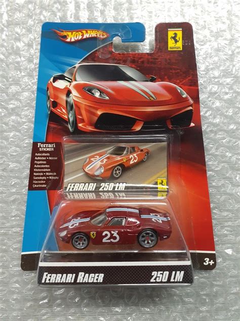 Hotwheels Ferrari Racer 250LM250 TESTA ROSSA 全新未開靚包裝 興趣及遊戲 玩具 遊戲類