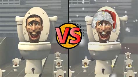 Skibidi Toilet Original VS Toilet Santa Skibidi Toilet Battle YouTube