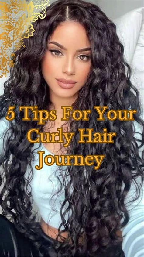 Here Are 5 Top Tips For Your Curly Hair Journey Video In 2024 Curly Hair Styles Curly Hair