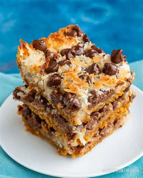 The Best 7 Layer Magic Cookie Bars Love From The Oven