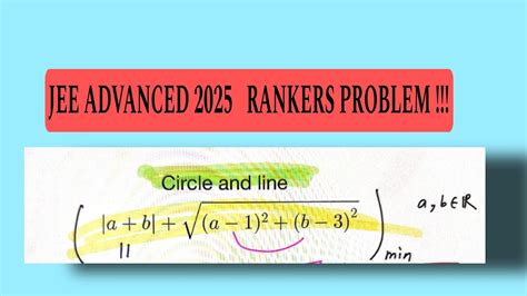 Coordinate Geometry Circles Class 11 Iit Jee Circles Jee Mains YouTube