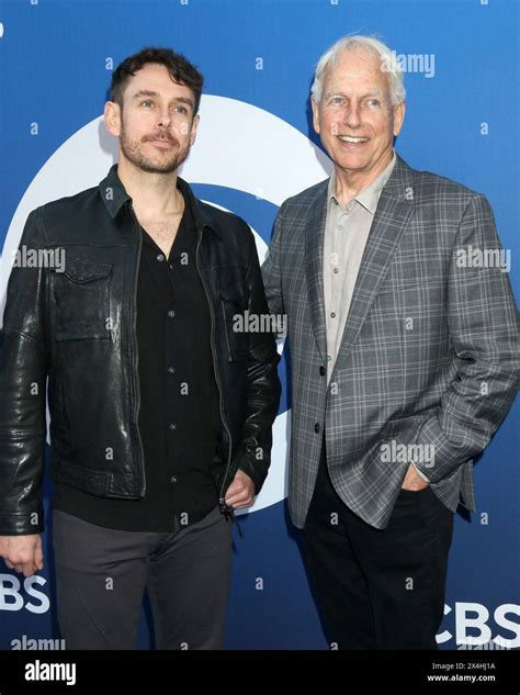 LOS ANGELES - MAY 2: Sean Harmon, Mark Harmon at the CBS Fall Preview ...