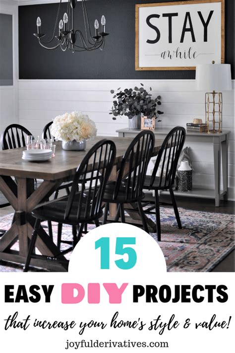 easy diy projects  home improvements joyful derivatives