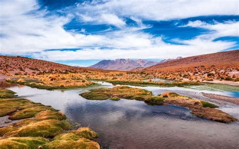 Lagoon Landscape In Bolivia Stock Photo Image Of America Desert