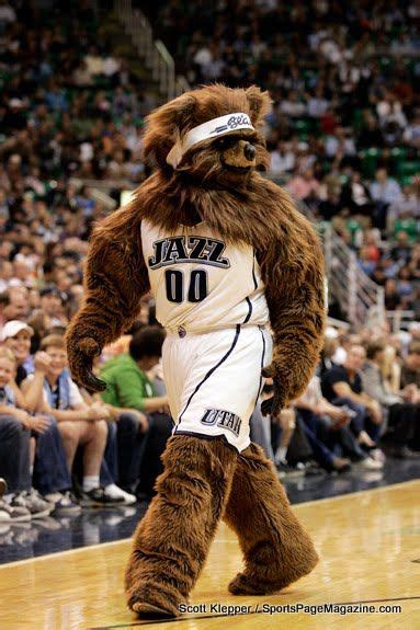 Utah Jazz Bear Mascot | utahjazzscore