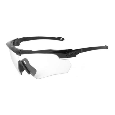 Ess Crossbow Suppressor One Black Frame Clear Lens