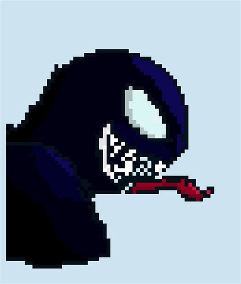 Venom pixel art by Soni1300 on DeviantArt