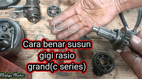 Susunan Yg Benar Gigi Rasio Grand Supra C Youtube