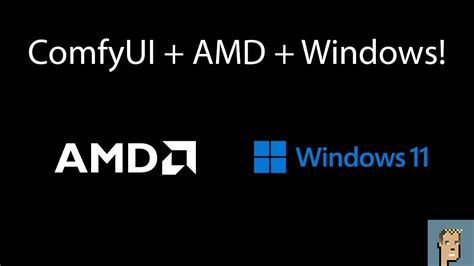 AMD GPU Windows ComfyUI How To Get ComfyUI Running On Windows With