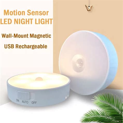 SENSOR LED WIRELESS Night Light Human Body Induction Lights USB