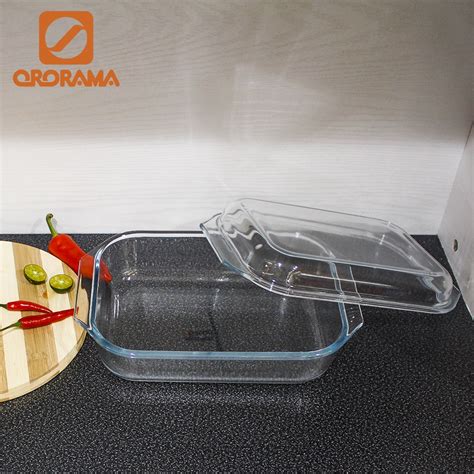 Rectangular Glass Casserole With Lid 2 1 Liters Omega Bence Shopee Philippines