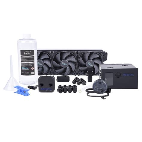 Alphacool Eissturm Blizzard Copper 45 3x120mm Watercooling Kit 22300