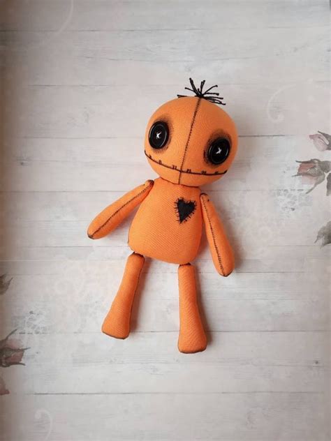 8 Goth Doll Voodoo Doll Handmade Creepy Cute Doll Etsy