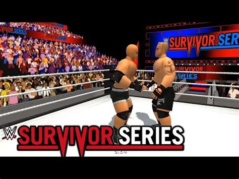 Brock Lesnar vs Goldberg SurViVor series 2016 wr3d Español Latino