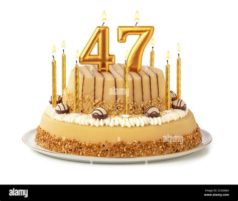 47 birthday cake hi-res stock photography and images - Alamy