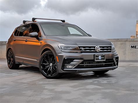 Matte Gray With Metallic Wrap On Lowered Tiguan R Line Shot On Pixel 3