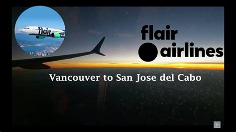 Trip Report Flair Airlines Boeing Max From Vancouver To San Jose