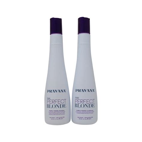 Pravana The Perfect Blonde Purple Toning Shampoo And Conditioner 10 1