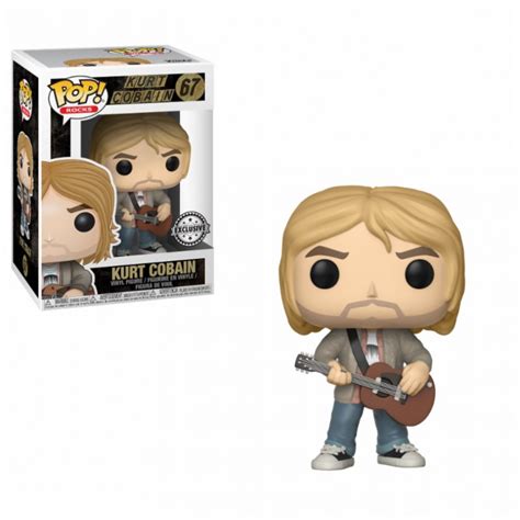 Funko POP! Rocks Nirvana Kurt Cobain (Tan Sweater) Limited Edition - LJ ...