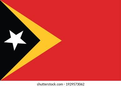 Vector File Timor Leste Flag Stock Vector (Royalty Free) 2257810933 ...