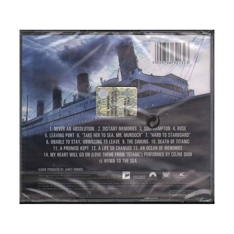 James Horner CD Titanic Ost Soundtrack Sealed 5099706321323 EBay